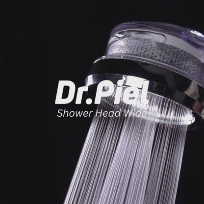 🇰🇷Dr.Piel Shower Head Wide ฝักบัวกรองน้ำแรงดันสูงอันดับ 1 จากเกาหลี