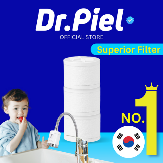 🇰🇷Dr. Piel Sink Faucet Superior Filter for Kitchen 3ea(Cobra Type) ฟิลเตอร์กรองน้ำรีฟิลสำหรับห้องครัว รุ่นพิเศษ